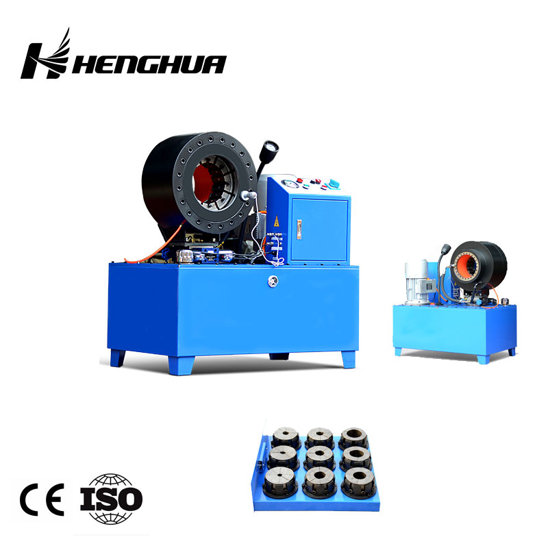 DX102 CE Approved 4 Inch Hydraulic Hose Crimping Machine with High Speed 